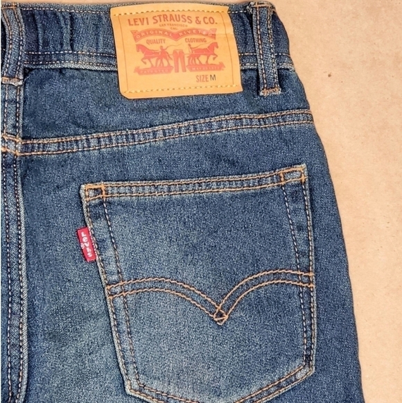 Levi's Knit Jogger Shorts Size XL Blue - Picture 5 of 7